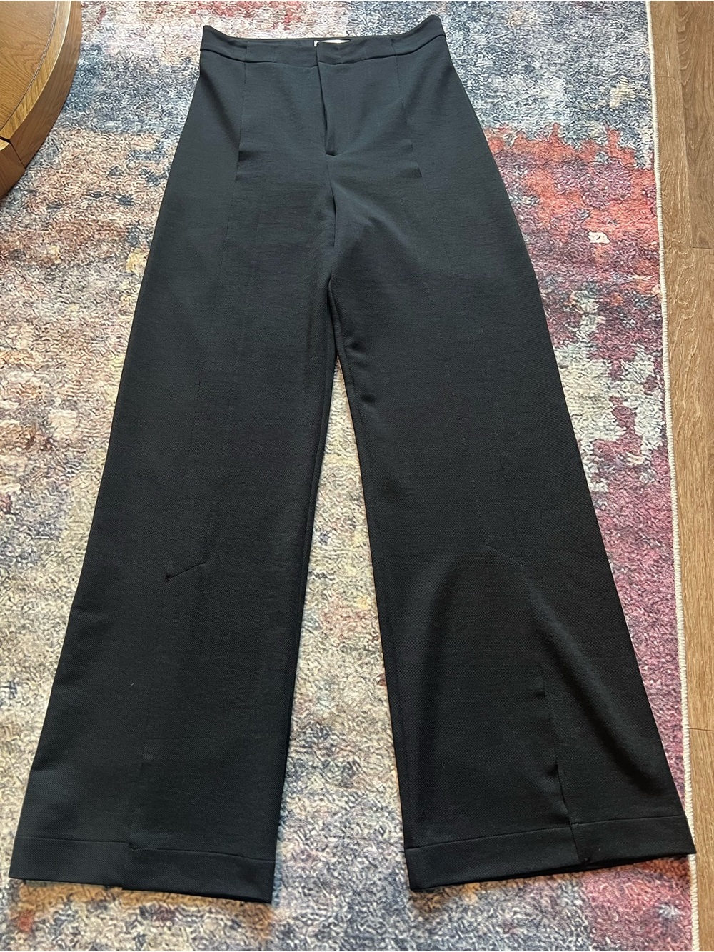 Black Wide Leg Dress Pants Urban Outfitters